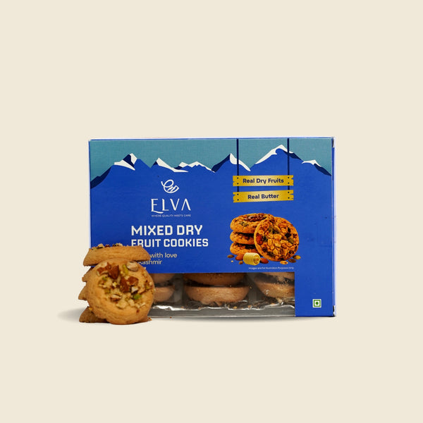 Mixed Dry Fruit Cookies