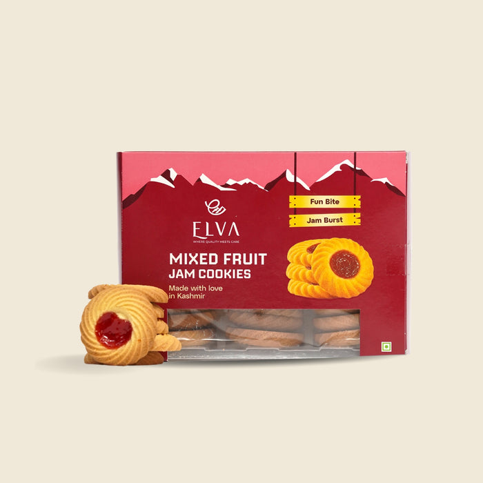 Mixed Fruit Jam Cookies